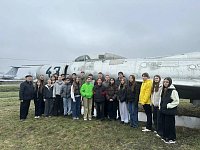 Музей Дальней авиации под открытым небом: ершовские школьники погрузились в историю авиации и космоса