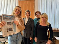 В гостях у ершовской «районки» побывала известный блогер Диана Листопад