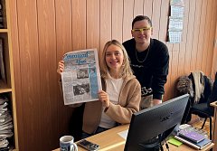 В гостях у ершовской «районки» побывала известный блогер Диана Листопад