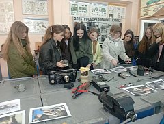 Ершовские школьники посетили Поволжский колледж технологий и менеджмента в городе Балаково