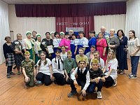 В ершовском селе состоялся патриотический благотворительный концерт в поддержку участников СВО