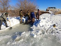 В Ершовском районе весенний паводок опасений не вызывает