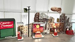 Объекты культурного наследия Саратовской области показали на выставке в музее-панораме «Сталинградская битва»