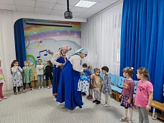 Ершовских дошколят познакомили с праздником Крещения