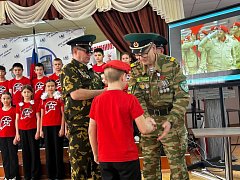 Пятиклассники ершовской школы пополнили ряды юнармейцев