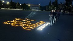 Акция «Свеча памяти» в Ершове: свет, который не гаснет