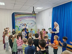 Ершовских дошколят познакомили с праздником Крещения