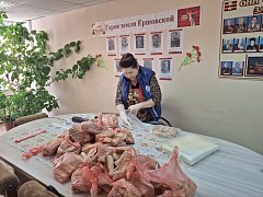 Старшее поколение ершовцев поддерживает участников специальной военной операции