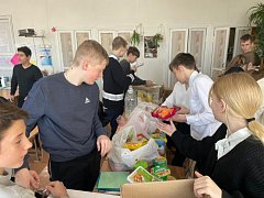 Ершовцы отправили новогодние посылки для защитников Отечества