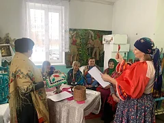 Ершовские сельчане приняли участие в празднике «Наступили святки, начались колядки»