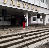 В Ершове прошел торжественный митинг в честь 11-й годовщины воссоединения Крыма с Россией