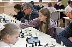 Даже во время зимних каникул ершовцы не расставались с шахматами