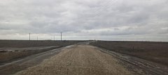 К селу Васильевка Ершовского района отремонтирован автоподъезд
