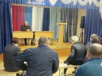 Депутат Иван Бабошкин  встретился с жителями пос. Учебный Ершовского района