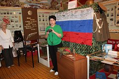 Ершовцы посетили выставку «На переломе эпох. Специальная военная операция»