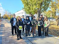 Ершовские старшеклассники приняли участие в профилактических мероприятиях Госавтоинспекции