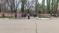 В Ершове состоялся митинг в честь 38-й годовщины со дня аварии на Чернобыльской АЭС