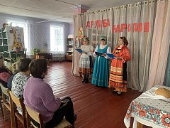 В ершовском селе прошел тематический час «Дружба народов: традиции и современность»