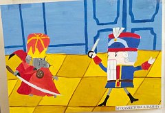 Юные живописцы Ершова приглашают на выставку в … телеграм-канал