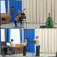 В Детской школе искусств г.Ершова прошел концерт «Святочные посиделки»