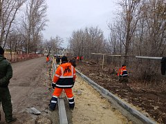 В Ершове построен новый тротуар к детскому саду «Машенька»