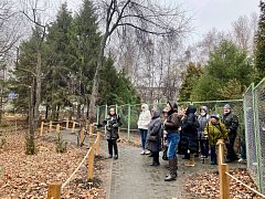 Саратовские педагоги и школьники открыли для себя обновлённый Ботанический сад СГУ