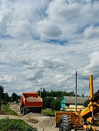 Работы по благоустройству города Ершова продолжаются