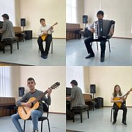 На отчетном концерте звучали самые яркие музыкальные произведения