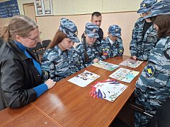 В ОМВД России по Ершовскому району подведели итоги отборочного этапа Всероссийского конкурса детского рисунка «Мои родители работают в полиции»
