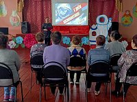 Познавательный час провели для ершовских сельчан ко Дню космонавтики