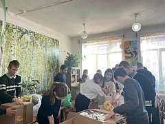 Ершовцы отправили новогодние посылки для защитников Отечества