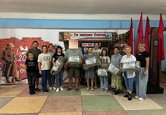 В ершовском селе прошла встреча с земляком-бойцом спецоперации