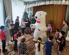 В Ершовском реабилитационном центре встречали первых гостей в новом году