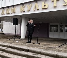 В Ершове прошел торжественный митинг в честь 11-й годовщины воссоединения Крыма с Россией
