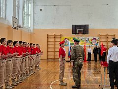 Еще один отряд юных ершовцев влился в ряды «Юнармии»