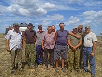 В ряде хозяйств  завершена уборка озимых