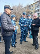 В Ершове юные друзья полиции, общественники и полицейские провели совместное профилактическое мероприятие