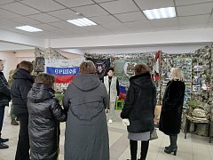 Ершовские железнодорожники посетили выставку «На переломе эпох»