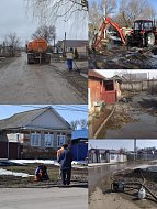 Глава Ершовского района на особом контроле держит осуществление противопаводковых мероприятий