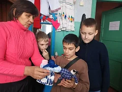 В сельском Доме культуры Ершовского района ожила история края