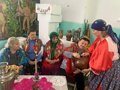 Ершовские сельчане приняли участие в празднике «Наступили святки, начались колядки»