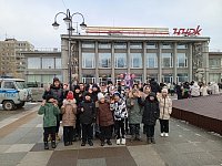 Дети участников СВО из Ершова посетили новогоднее цирковое представление в Саратове