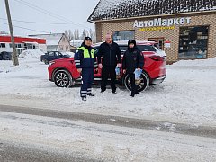 В Ершове прошла акция «Настоящие мужчины соблюдают ПДД»