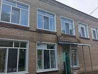 В школе поселка Учебный Ершовского района обновили оконные блоки