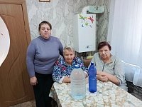 В с. Рефлектор Ершовского района прошла акция «Крещенская вода в каждый дом»