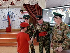 Пятиклассники ершовской школы пополнили ряды юнармейцев