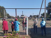 Ершовские сельчане провели субботник на территории мечети