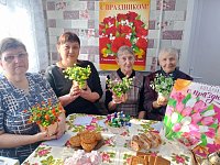 В преддверии Международного женского дня в ершовском селе прошло мероприятие «С праздником весны!»