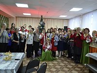 Для ершовцев старшего поколения провели «Голубой огонек»