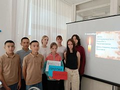 В школах Ершовского района сегодня почтили память невинных жертв Беслана